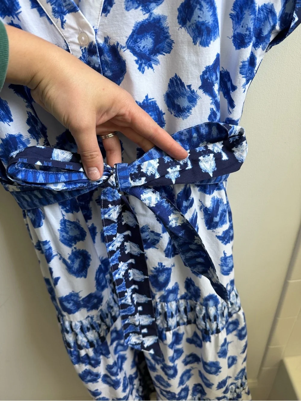 A&F Tiered Floral Maxi